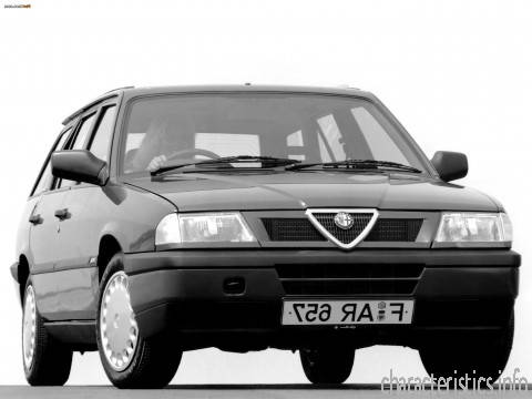 ALFA ROMEO Поколение
 33 Sport Wagon (907B) 1.7 16V 4x4 (907.B1H) (132 Hp) Технически характеристики
