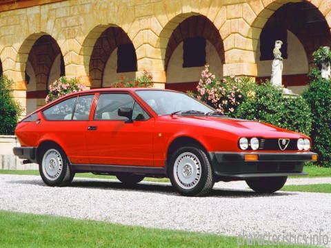 ALFA ROMEO Поколение
 Alfetta GT (116) 1.6 (107 Hp) Технические характеристики
