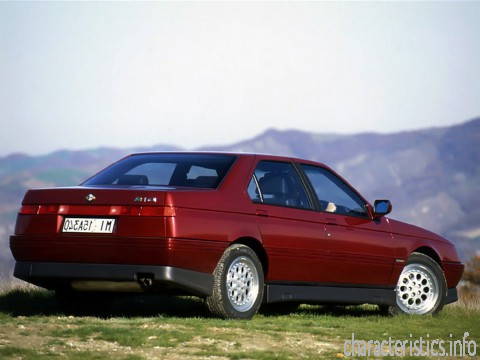 ALFA ROMEO 世代
 164 (164) 2.0 V6 Turbo (164.A2G,164.A2F) (204 Hp) 技術仕様
