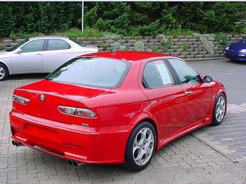 ALFA ROMEO Покоління
 156 GTA 3.2 i V6 24V (250 Hp) Технічні характеристики
