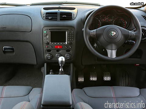 ALFA ROMEO Поколение
 147 3 doors 1.6 i 16V (105 Hp) Технически характеристики
