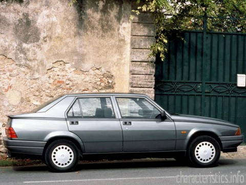 ALFA ROMEO Поколение
 75 (162B) 3.0 V6 (162.B6C) (192 Hp) Технически характеристики
