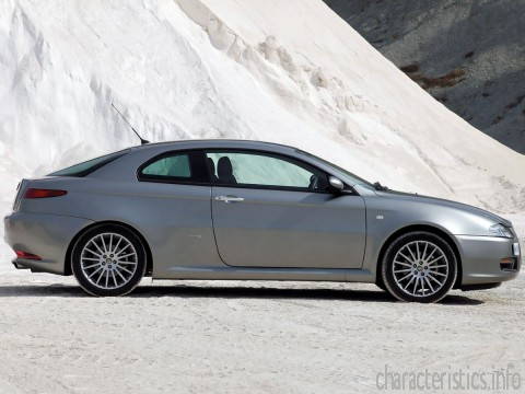 ALFA ROMEO Generace
 GT Coupe 2.0 i 16V JTS (165 Hp) Technické sharakteristiky
